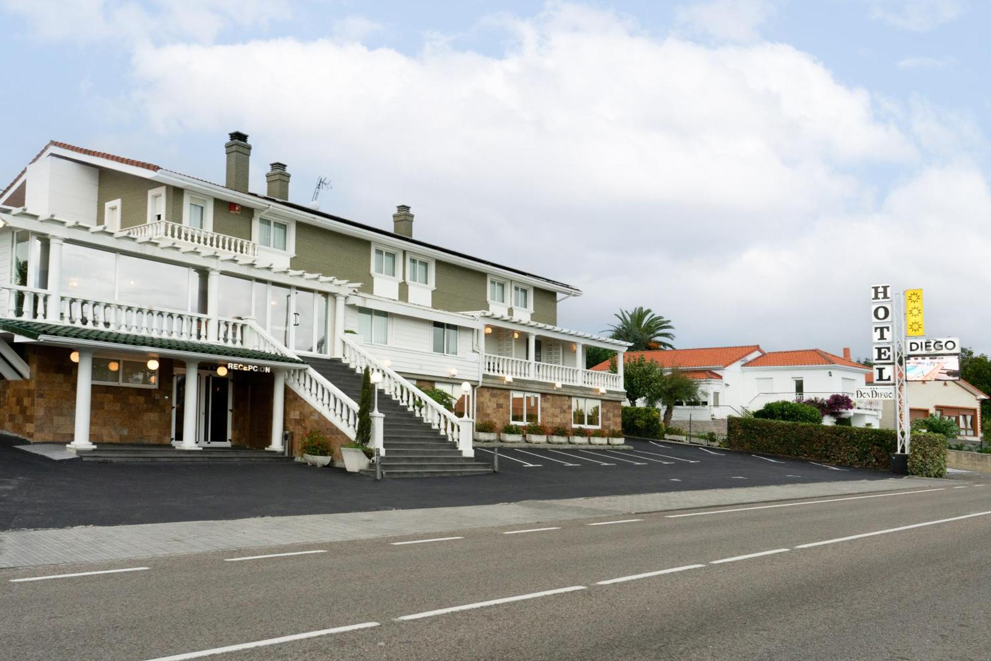 Hotel Don Diego Suances Exterior foto